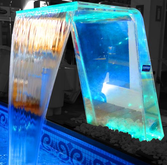 Cascata Paradise Acrylic com Iluminação Sodramar-0