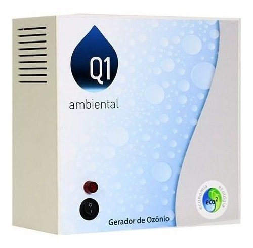 Gerador de Ozônio Home 10(Sem Timer) Q1 Ambiental -Para Piscinas de Até 10.000 L-0