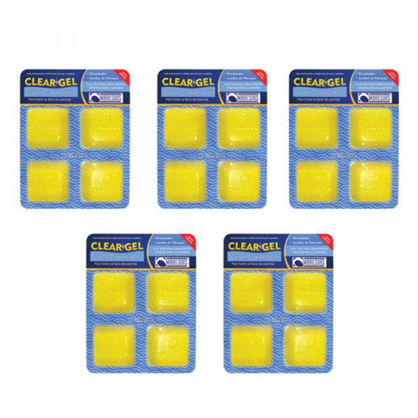Kit 5 Super Clarificante Clear Gel Maresias 100g-0